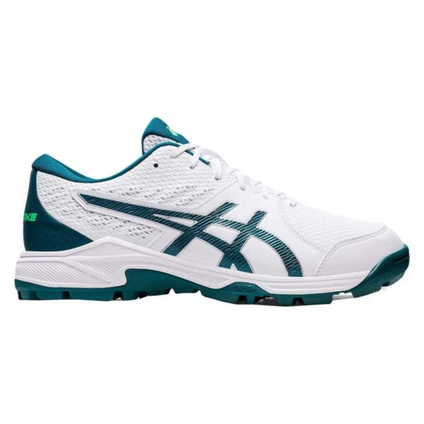 ASICS Gel Peake 2 White/Velvet Pine Cricket Shoes