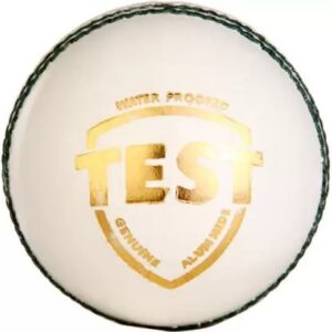 SG Test™ White Cricket Leather Ball – Premium Choice for Professional Play