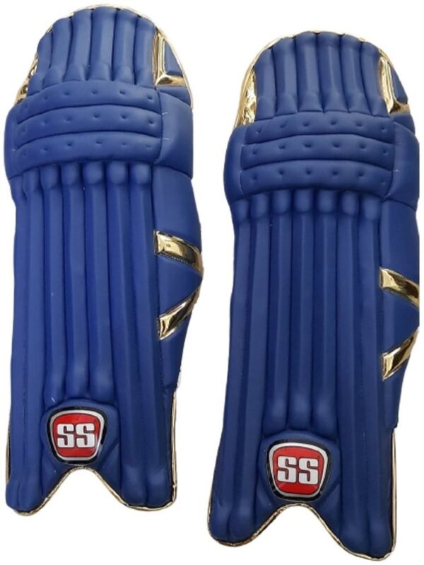 SS Test Opener Navy Blue Batting Pads 2