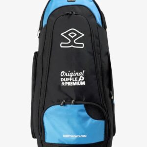 Shrey Pro Premium Duffle Kit Bag (Black/Blue)