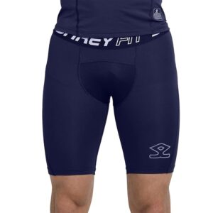 Shrey Intense Compression Shorts (Navy Blue)