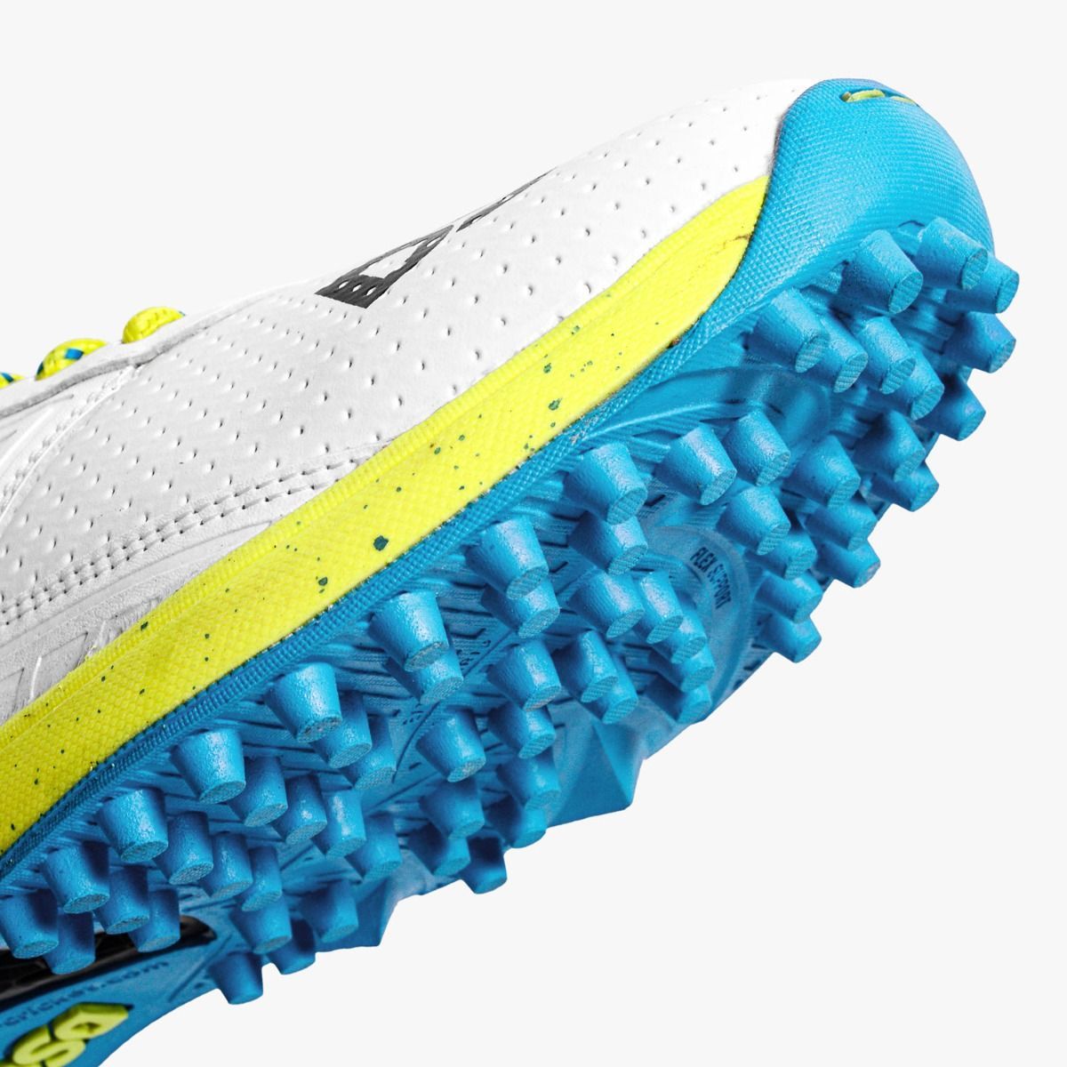 DSC Jaffa 22 Cricket Shoes (White-Lime)