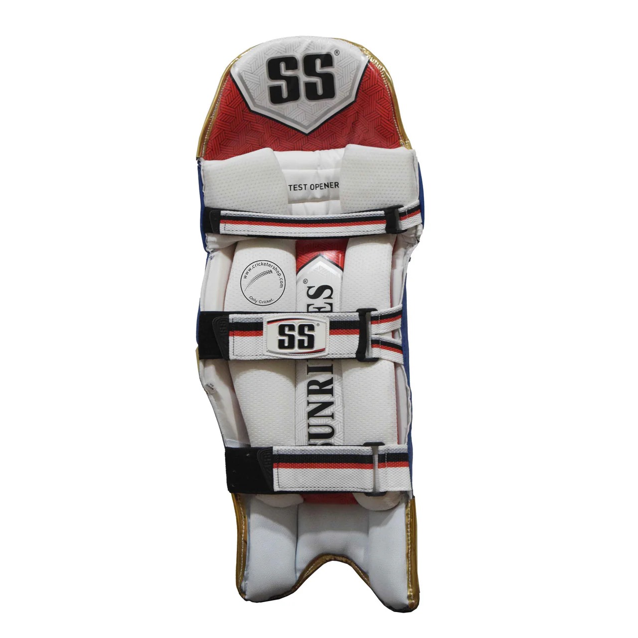 SS Test Opener Batting Pads (Mens) - Navy Blue