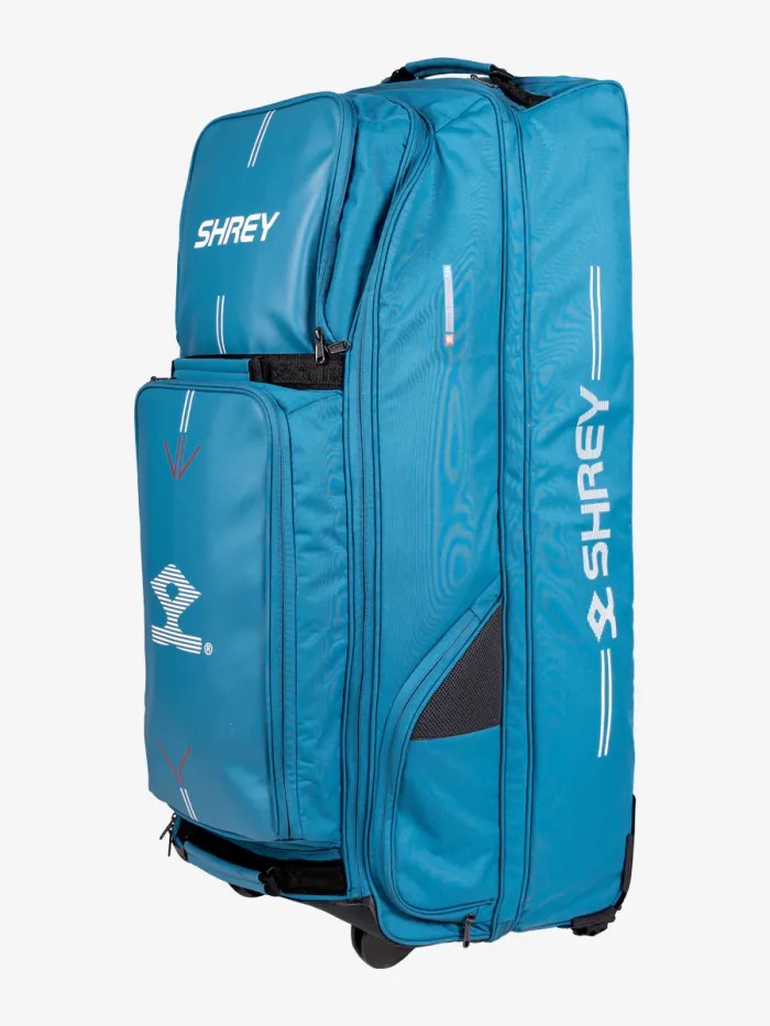 Shrey Meta Wheelie 150 Kit Bag (Steel Blue)