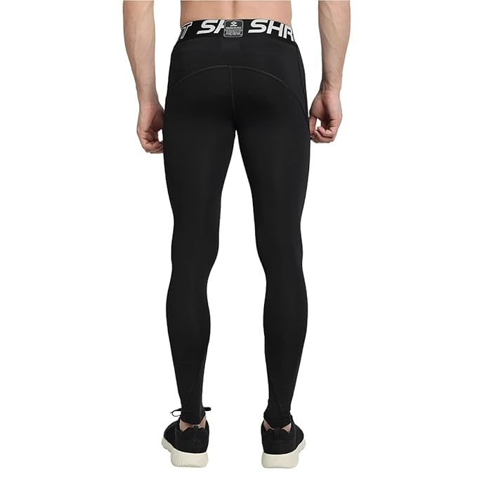 Shrey Intense Compression Long Tights (Black) – Ultimate Support & Performance