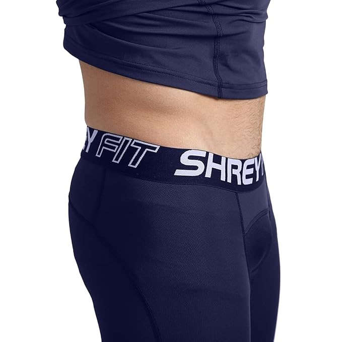 Shrey Intense Compression Shorts (Navy Blue)